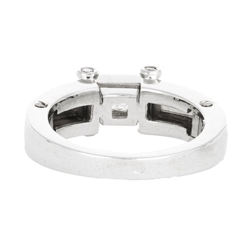 Bague Solitaire Korloff or gris 58 Facettes 310 00001