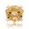 Bague 52 Bague vintage citrine et or 58 Facettes 23-062