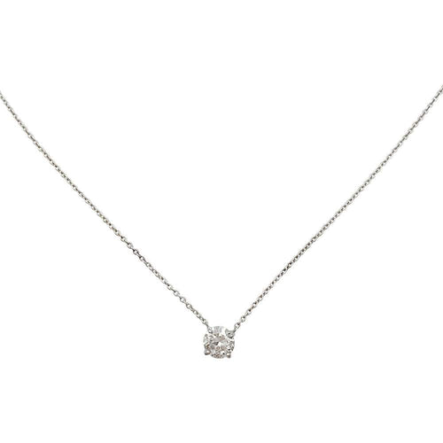 Collier Collier solitaire diamant. 58 Facettes 32032