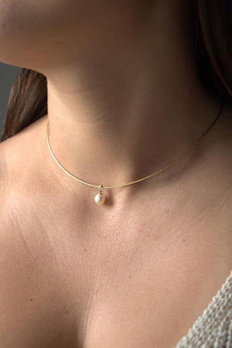 Collier Collier Pendentif Or jaune Perle 58 Facettes 2312884CN