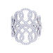 Bague 54 Bague Messika, "Promess", or blanc, diamants. 58 Facettes 32392