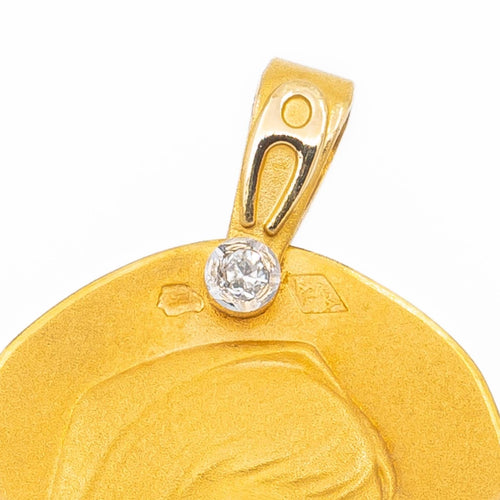 Pendentif Pendentif Religieux Or jaune diamant 58 Facettes 2275412CN