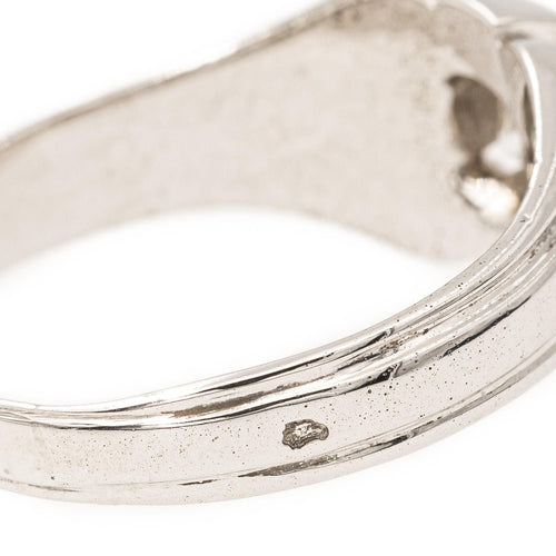 Bague 54 Bague Solitaire Or blanc Diamant 58 Facettes 1931065CN