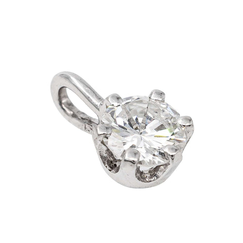 Pendentif Pendentif Or blanc Diamant 58 Facettes 2328935CN