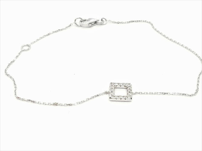 Bracelet Bracelet Graphique Or blanc Diamant 58 Facettes 579171RV