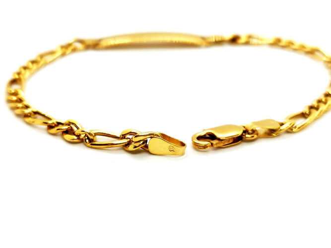 Bracelet Bracelet Gourmette Or jaune 58 Facettes 1152857CD