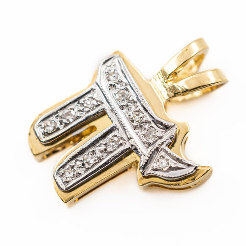 Pendentif Pendentif Religieux Or jaune Diamant 58 Facettes 2277583CN