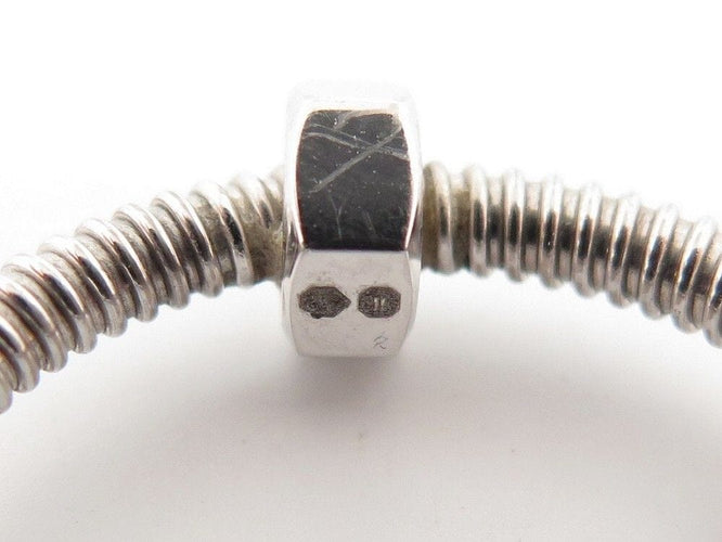 Bague 54 bague CARTIER ecrou en or blanc 58 Facettes 258780