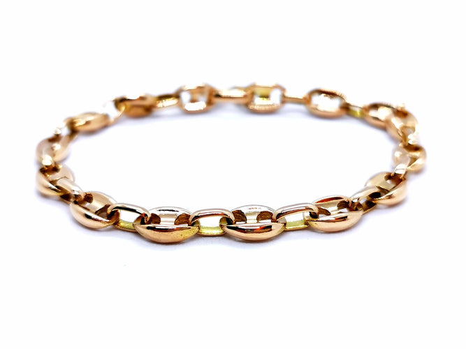 Bracelet Bracelet Grain de café Or jaune 58 Facettes 1048311CD