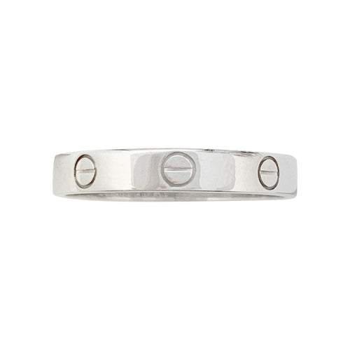 Bague 62 Bague Cartier, "Alliance Love", or blanc. 58 Facettes 31394