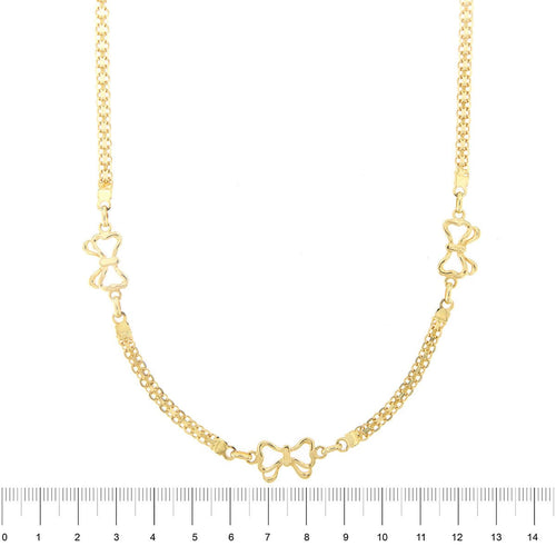 Collier Collier avec noeuds 58 Facettes 22063