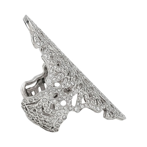 Bague 54 Bague Repossi "Maure" en or blanc et diamants. 58 Facettes 30813