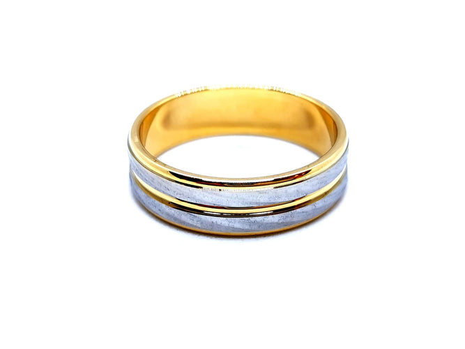 Bague 62 Bague Alliance Or jaune 58 Facettes 990259CN