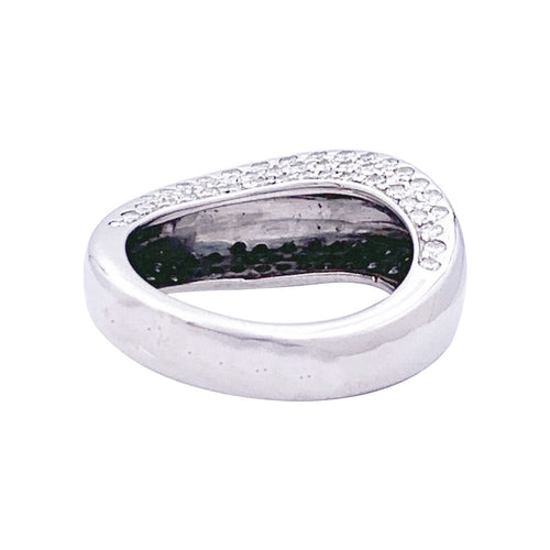 Bague 50 Bague Chaumet, "Valse", or blanc, diamants. 58 Facettes 33285