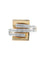 Bague Or Jaune / Diamants / 54 BAGUE "SQUARE" OR & DIAMANTS 58 Facettes BO/220021 NSS