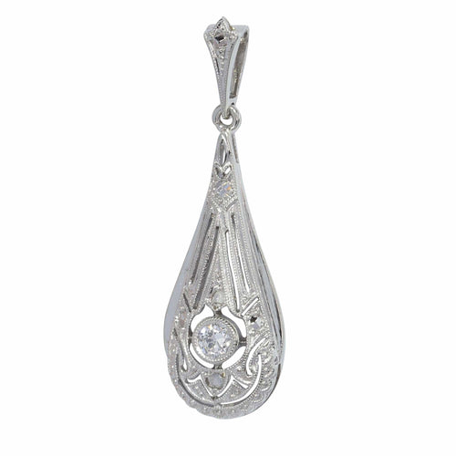 Pendentif Pendentif diamants édouardien/Art déco 58 Facettes 23283-0119