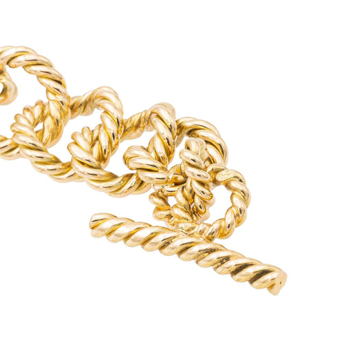 Bracelet Bracelet Maille torsadée Or jaune 58 Facettes 2270603CN