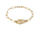 Bracelet bracelet DINH VAN menottes r12 or jaune 18k & diamants 58 Facettes 255762