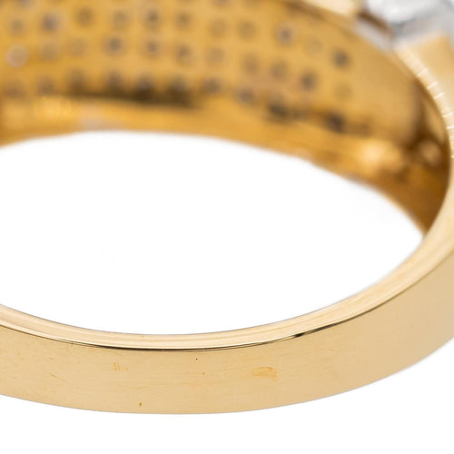 Bague 54 Bague Bandeau Or jaune Diamant 58 Facettes 2719339CN