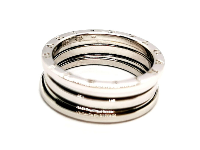 Bague 65 Bulgari Bague B Zéro 1 Or blanc 58 Facettes 1292327CN
