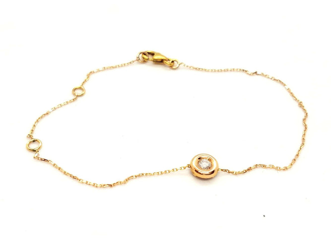 Bracelet Bracelet Or rose Diamant 58 Facettes 579017RV