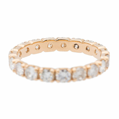 Bague 50 Bague Alliance américaine Or rose Diamant 58 Facettes 2648798CN