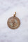 Pendentif Médaille ancienne Vierge Marie en or rose 58 Facettes