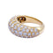 Bague 46 Bague jonc en or jaune, diamants. 58 Facettes 32328