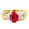 Bague 50 Bague Or jaune Rubis Diamants 58 Facettes 61600002