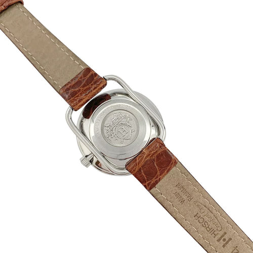 Montre Montre Hermès, "Arceau", acier, cuir. 58 Facettes 31974