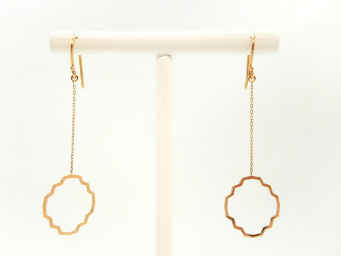 Boucles d'oreilles Boucles d'oreilles Transparence Or rose 58 Facettes 578896RV