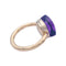 Bague 55 Bague Pomellato, "Nudo Maxi", améthyste. 58 Facettes 32846