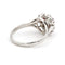 Bague 57 Bague Marguerite Or blanc Saphir 58 Facettes 1628715CN