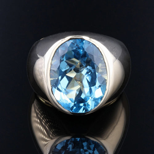 Bague 51 Bague topaze jonc en or 58 Facettes 21-681