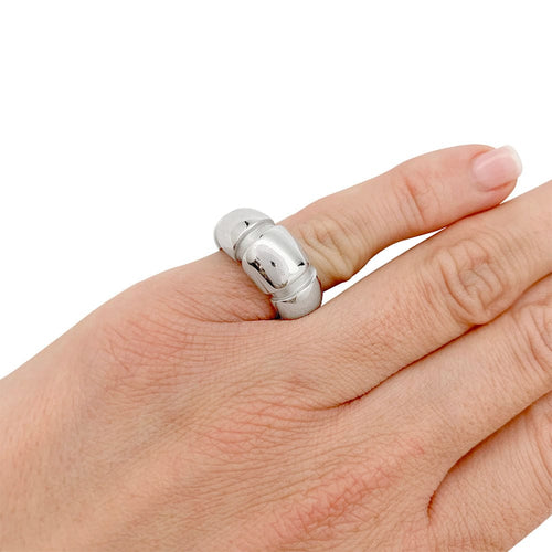 Bague 47 Bague Mauboussin, "Nadja", or blanc. 58 Facettes 31213