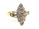 Bague 56 Bague Marquise Or jaune Diamant 58 Facettes 1588949CN