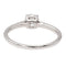Bague 52 Bague Solitaire Or blanc diamant 58 Facettes 2376866CN