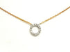 Collier Collier Or rose Diamant 58 Facettes 579192RV