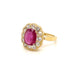 Bague 56 Bague Rubis Diamant 58 Facettes