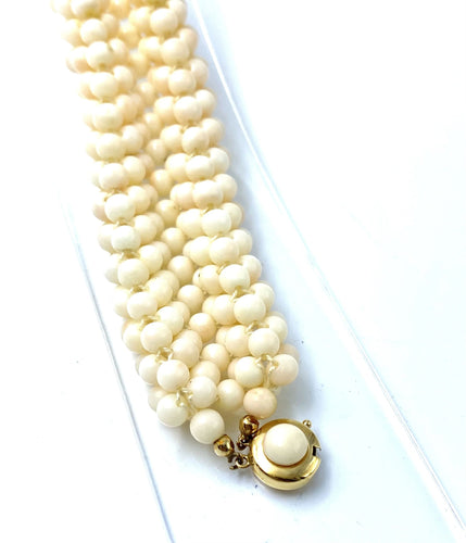 Bracelet Bracelet perles de corail 58 Facettes