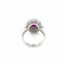 Bague Bague en grappe de diamants rubis de 1,94 carat certifiée par le domaine 58 Facettes