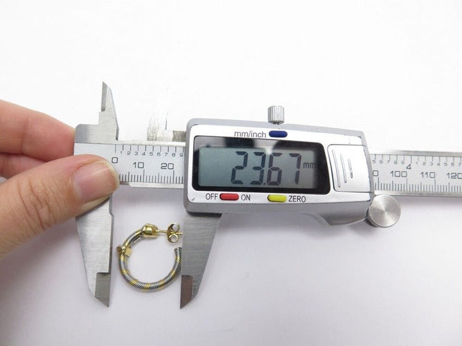 Boucles d'oreilles CARTIER - Boucles d'Oreilles Créoles Or & Acier 58 Facettes 233921