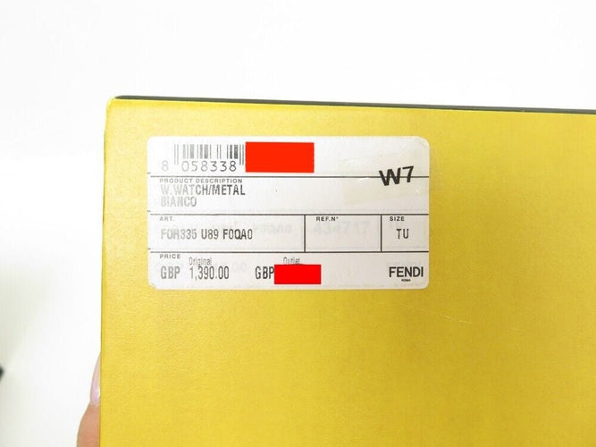 Montre montre FENDI selleria 80200m 35 mm quartz classique 58 Facettes 253053