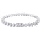 Bracelet Bracelet Dubail Paris, diamants coeurs, platine. 58 Facettes 33141