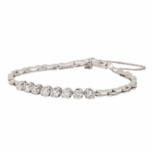 Bracelet Bracelet Or blanc Diamant 58 Facettes 2432011CN