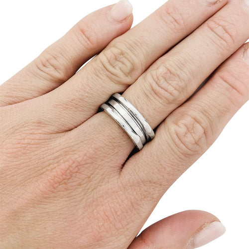 Bague 53 Bague Bulgari, "B.Zero1", or blanc. 58 Facettes 31172