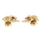 Boucles d'oreilles Boucles d'oreilles Or jaune Emeraude 58 Facettes 1719179CN