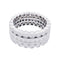 Bague 52 Bague Cartier, platine, diamants. 58 Facettes 33139