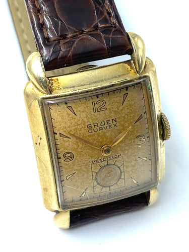 Montre Montre Gruen Curvex, 1942 58 Facettes