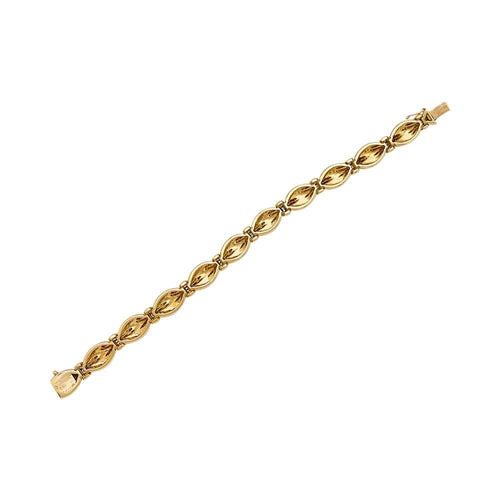 Bracelet Bracelet Van Cleef & Arpels, "Drapé", or jaune, diamants. 58 Facettes 31563